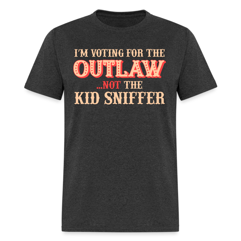 I'm Voting For The Outlaw T-Shirt - heather black