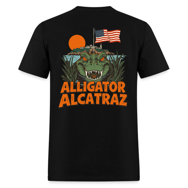 Alligator Alcatraz T Shirt - 5 - black