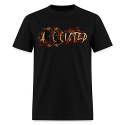 Addicted Hunting T Shirt - black