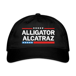 Alligator Alcatraz Baseball Cap - black