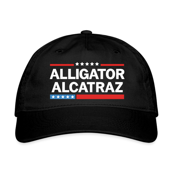 Alligator Alcatraz Baseball Cap - black