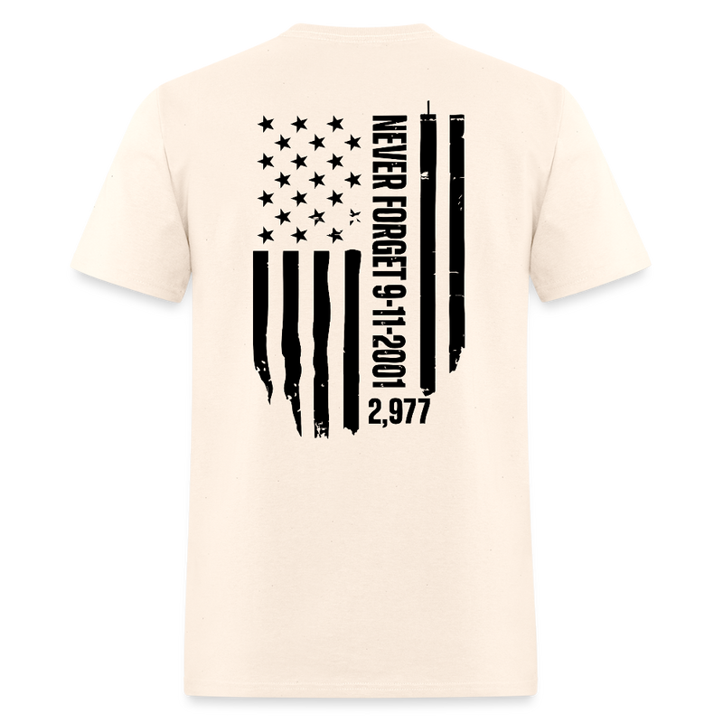 2,977 Phoenix Never Forget 9-11-2001 T Shirt - natural
