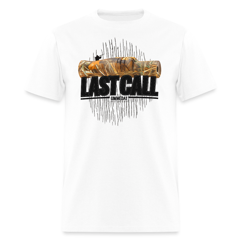 Last Call T Shirt - white