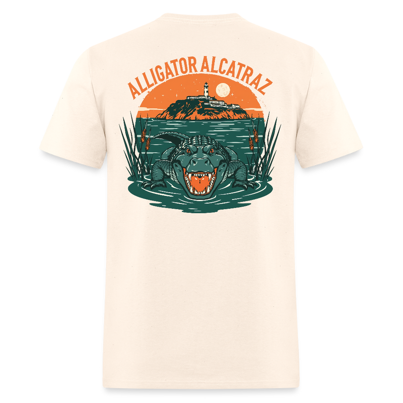 Alligator Alcatraz T Shirt - 7 - natural
