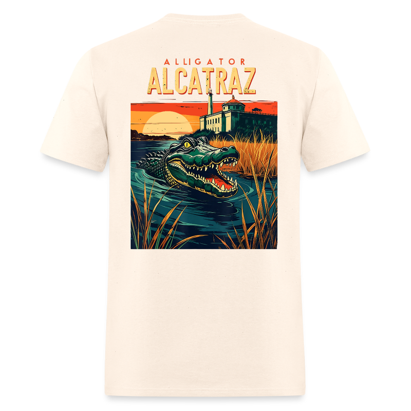 Alligator Alcatraz T Shirt - 3 - natural