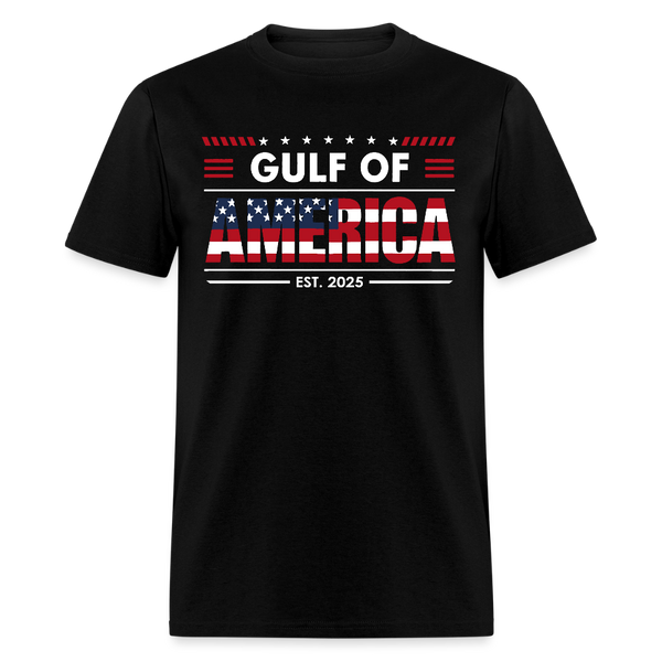 Gulf Of America Est. 2025 T Shirt - 11 - black
