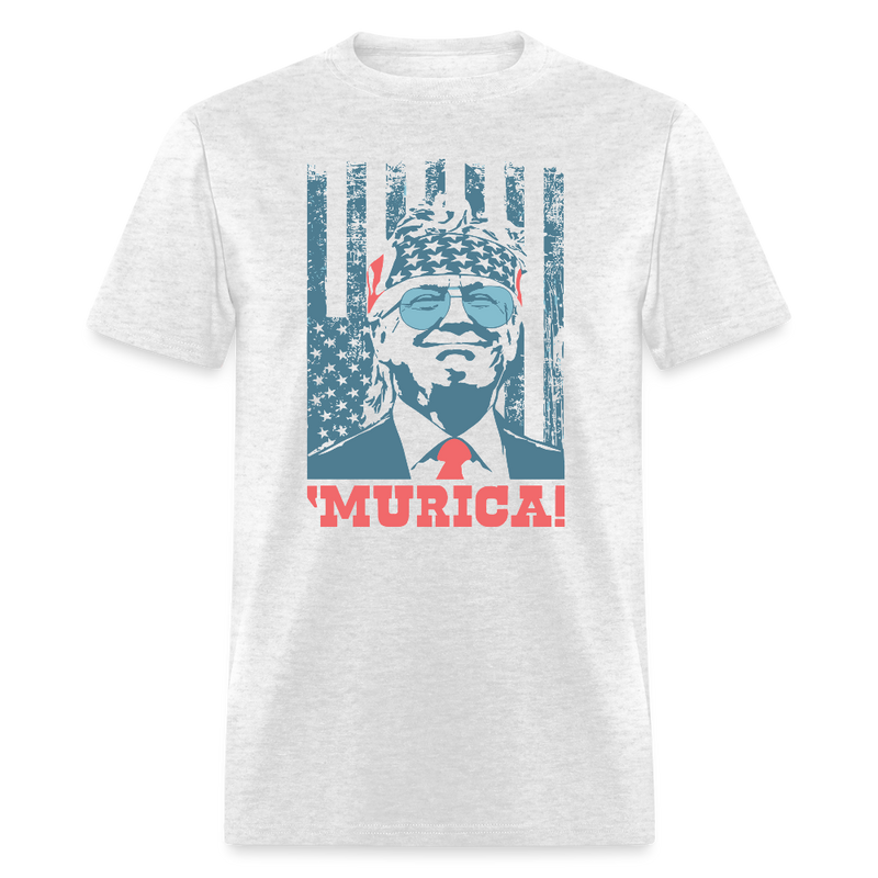 Murica T Shirt - light heather gray