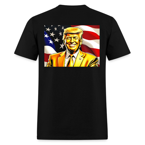 Time For The Golden Age Of America Trump T Shirt - black