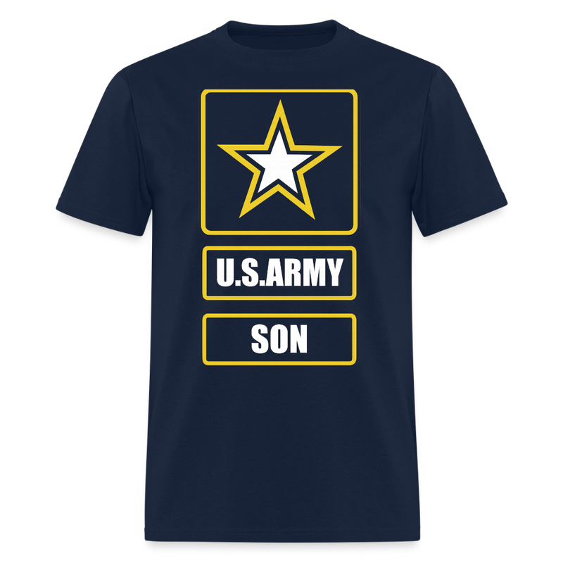 US Army Son Veteran T Shirt - navy