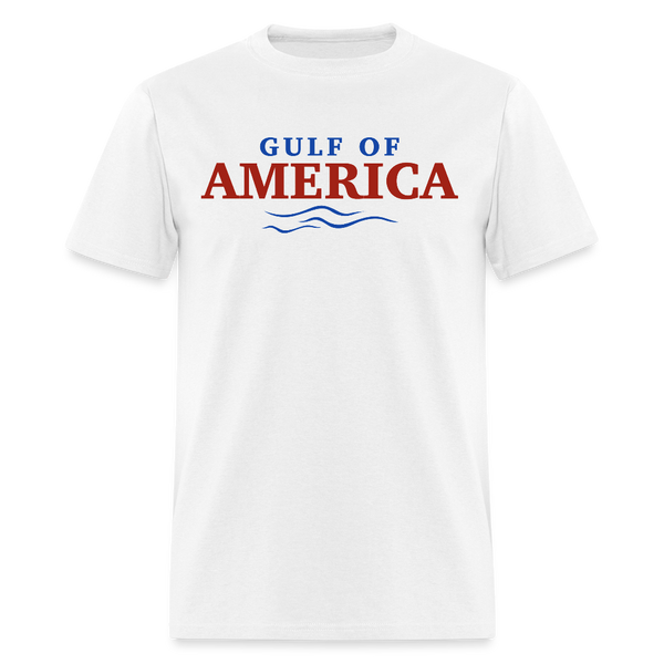 Gulf of America Wave T Shirt - white