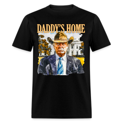 Trump Cowboy Daddy's Home T Shirt - black