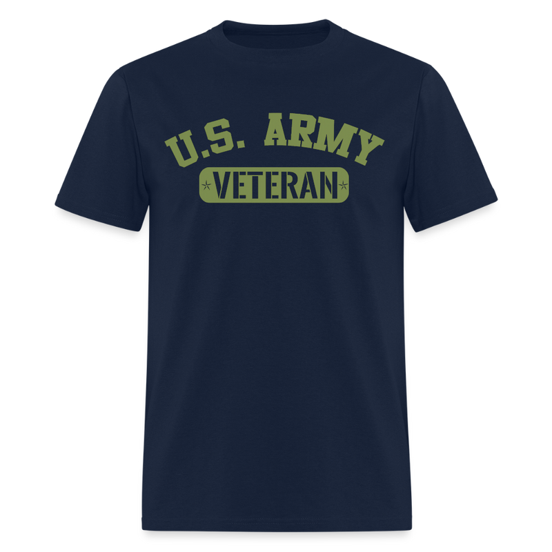 US Army Veteran T Shirt - navy