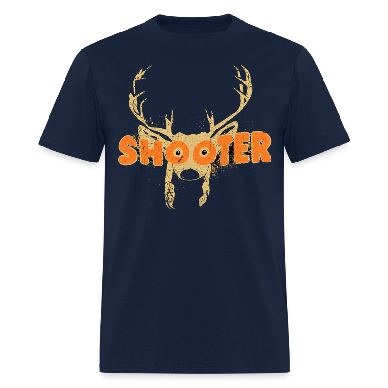 Shooter Hunting T Shirt - navy