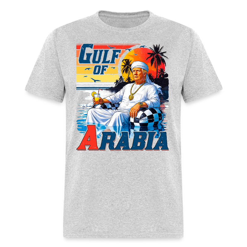 Trump Gulf Of Arabia Persian T Shirt - heather gray