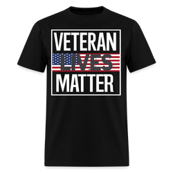 Veteran Lives Matter T Shirt - black