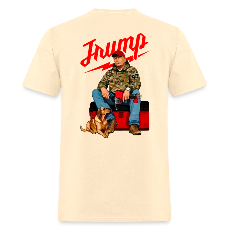 Trump Hunting T Shirt - natural
