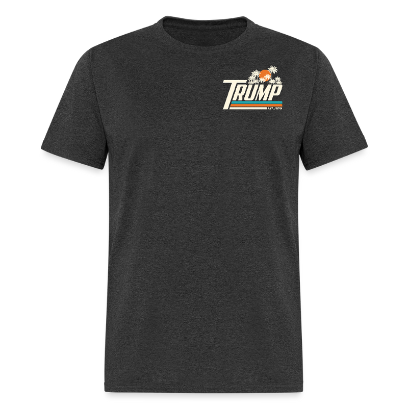 Gulf Of America Est. 2025 Trump 45 47 T Shirt - heather black