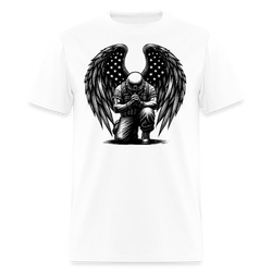 Veteran and Wings T Shirt - white