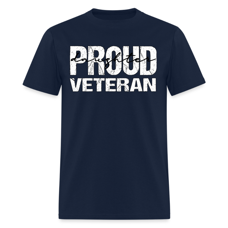 Proud Daughter of A Veteran T Shirt - 6 - navy