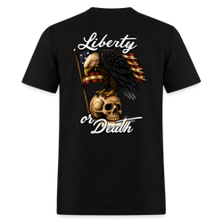 Liberty Of Death T Shirt - black