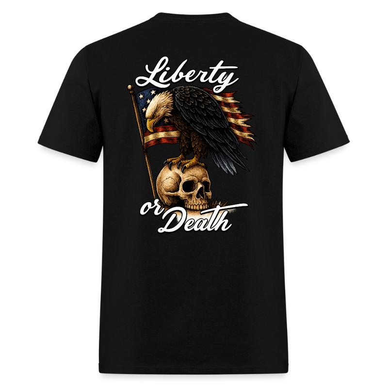 Liberty Of Death T Shirt - black