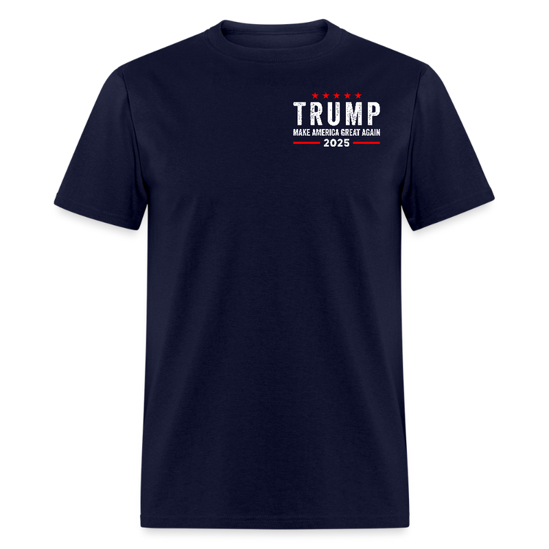 Trump Reciprocal Tariff 2025 Save America Again T Shirt - navy