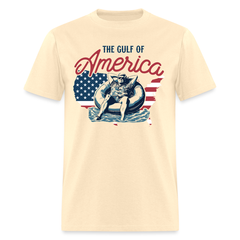 Trump The Gulf Of America T Shirt - natural