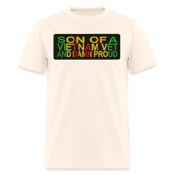 Son of Vietnam Veteran T Shirt - natural