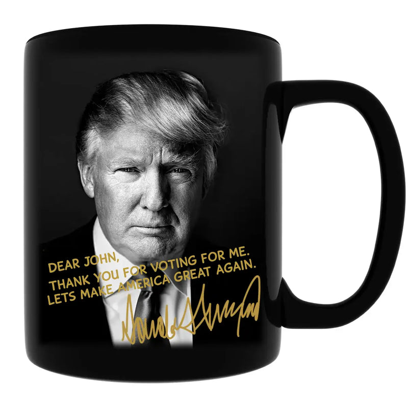 Personalized Trump Thank You For Voting For Me Mug