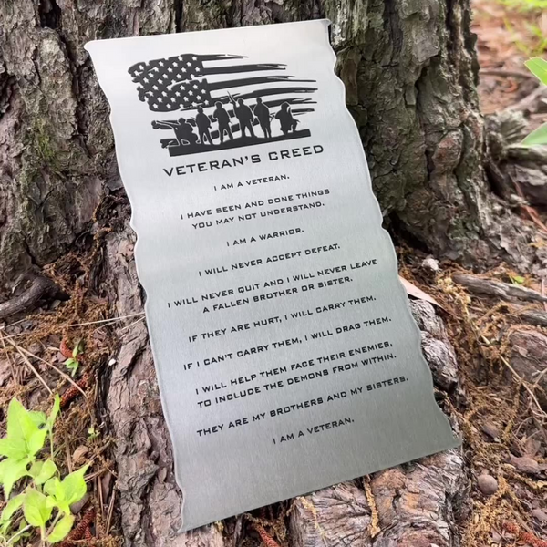 Veterans Creed - Made In USA