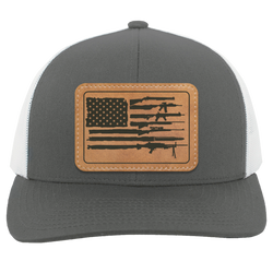 2nd Amendment 2A American Flag Trucker Hat