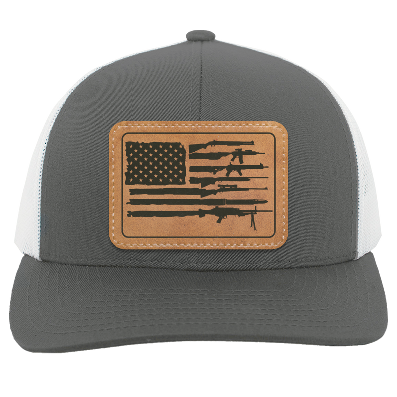 2nd Amendment 2A American Flag Trucker Hat