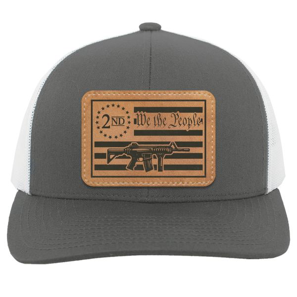 We The People 2nd Amendment Flag Trucker Hat