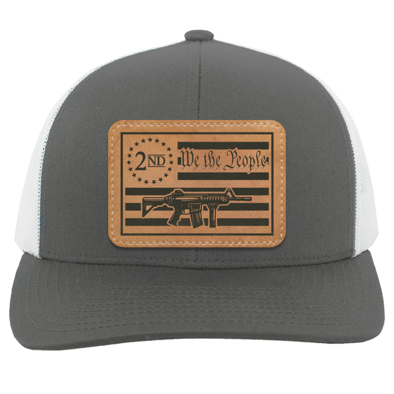 We The People 2nd Amendment Flag Trucker Hat