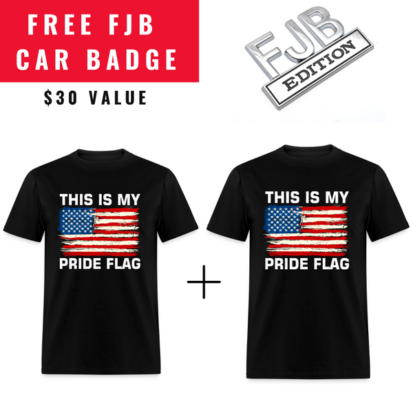 Two Usa Pride Shirt Bundle + Free Gift