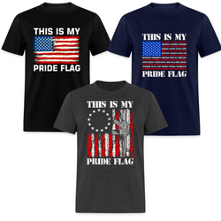 This Is My Pride Flag T Shirt 3 Pack