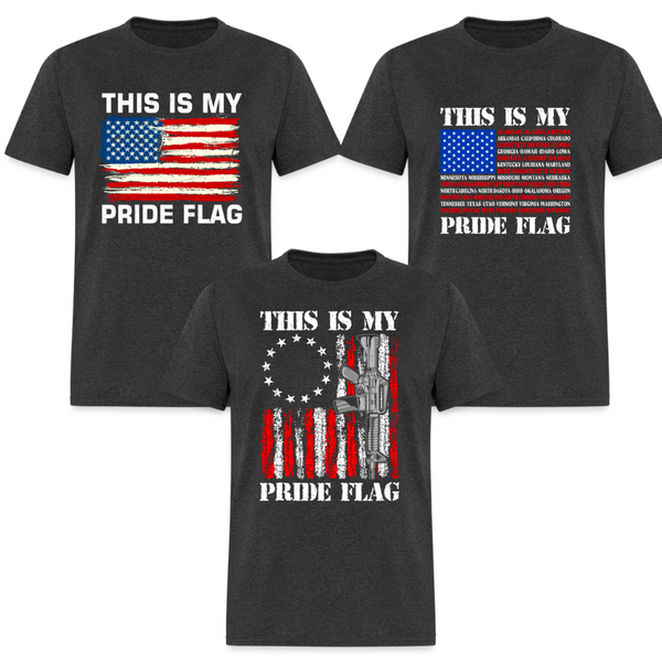 This Is My Pride Flag T Shirt 3 Pack