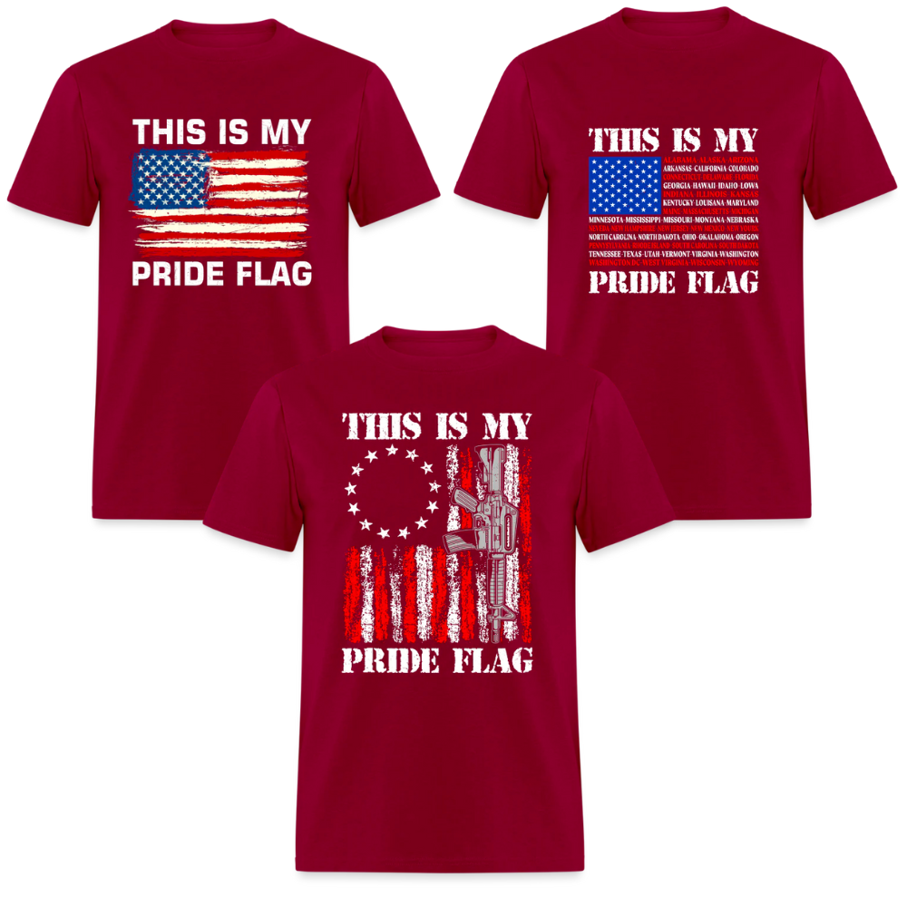This Is My Pride Flag T Shirt 3 Pack