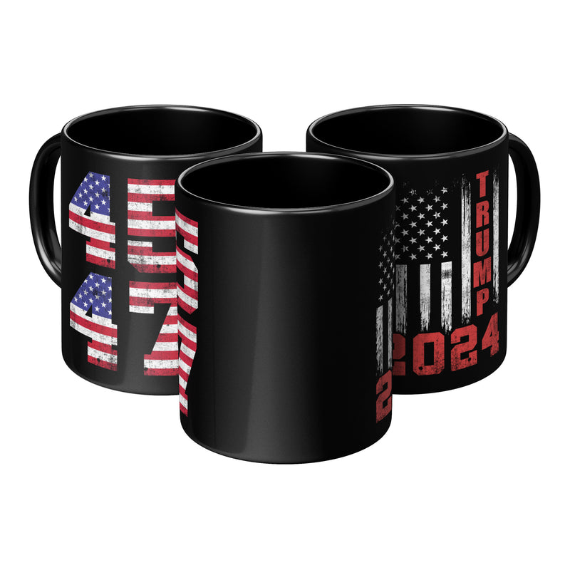 Trump 45/47 2024 Flag Mug