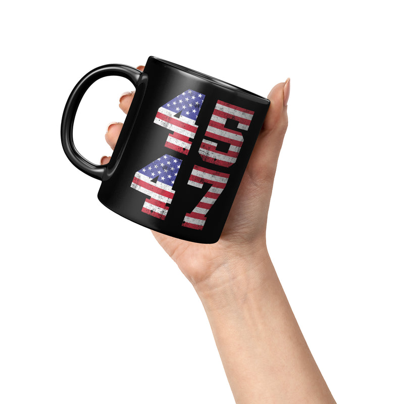Trump 45/47 2024 Flag Mug