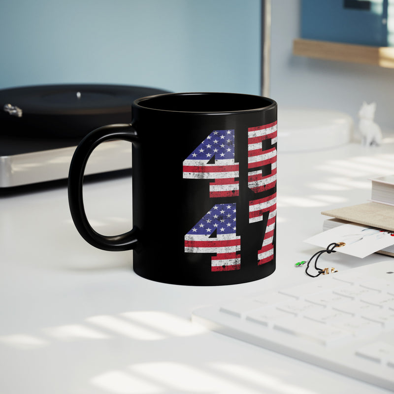 Trump 45/47 2024 Flag Mug