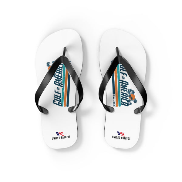 Gulf Of America Est. 2025 Flip Flops