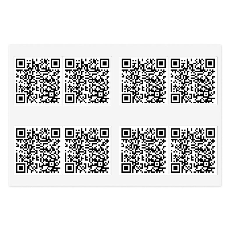 Trump QR Dance YMCA Sticker Sheet