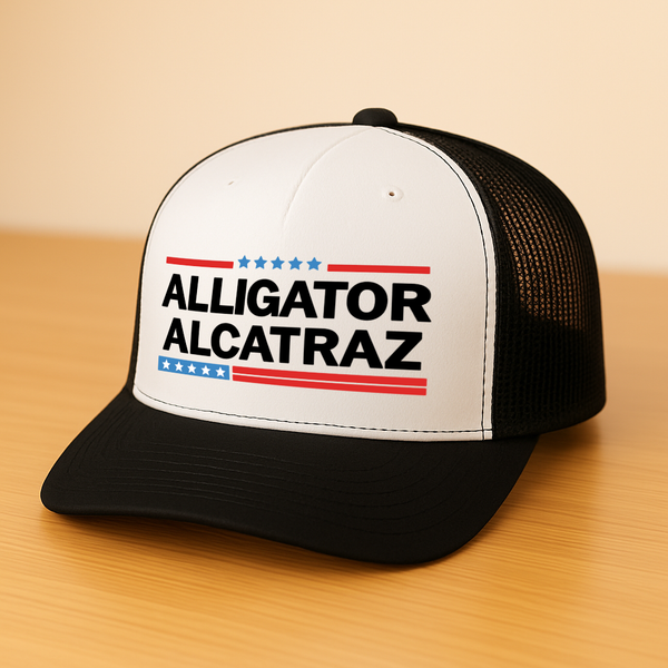 Alligator Alcatraz Trucker Hat