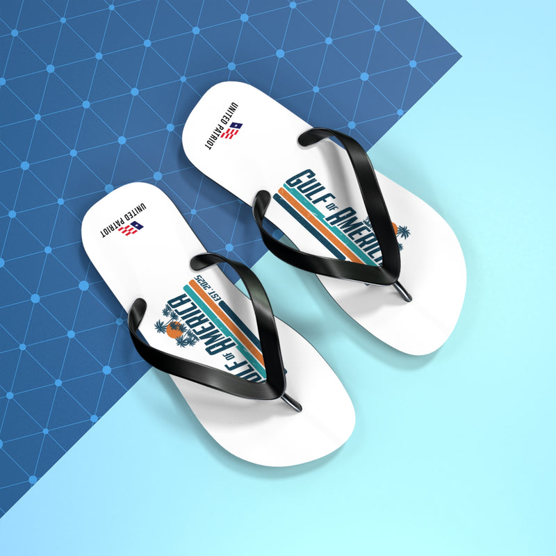 Gulf Of America Est. 2025 Flip Flops