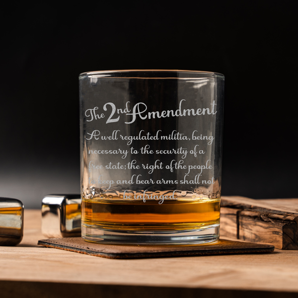 2nd Amendment Whiskey Glass - 2