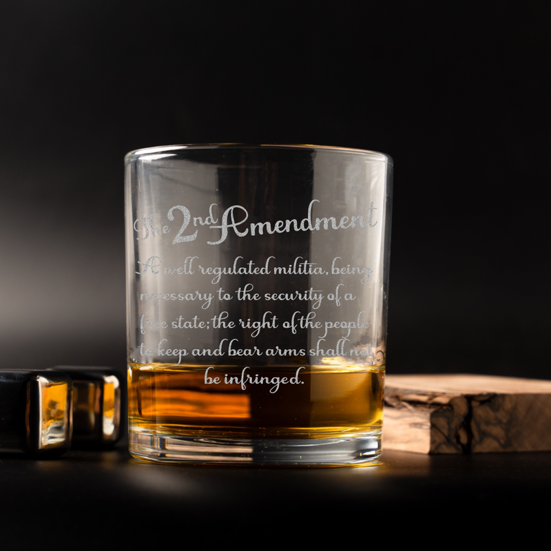 2nd Amendment Whiskey Glass - 2
