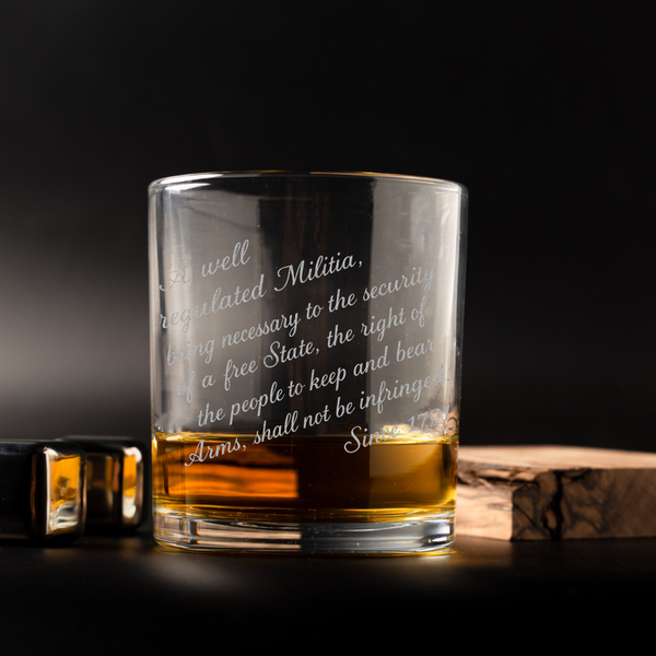 2nd Amendment Whiskey Glass - 3