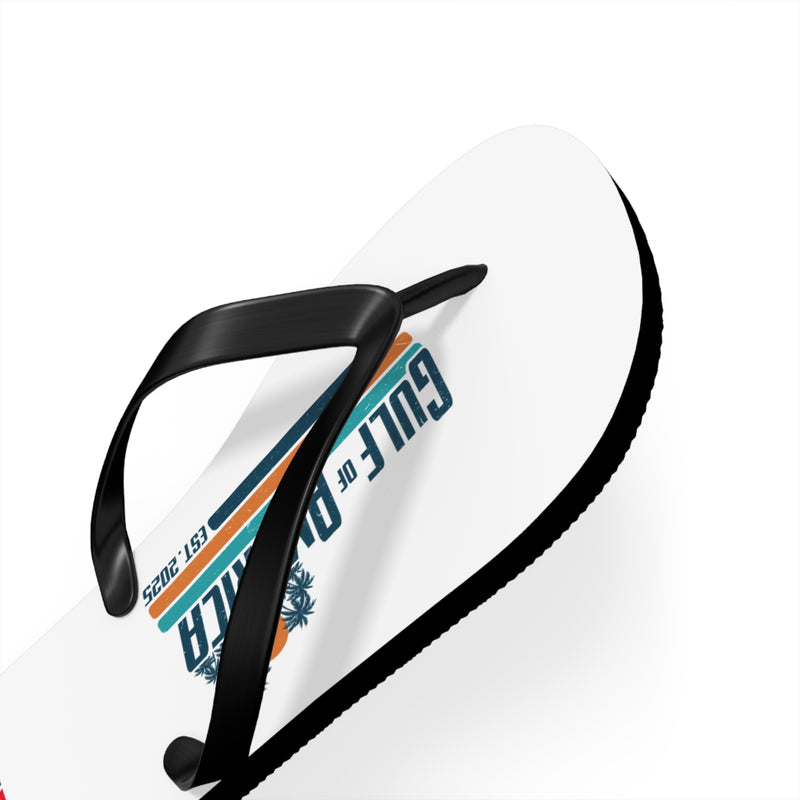 Gulf Of America Est. 2025 Flip Flops