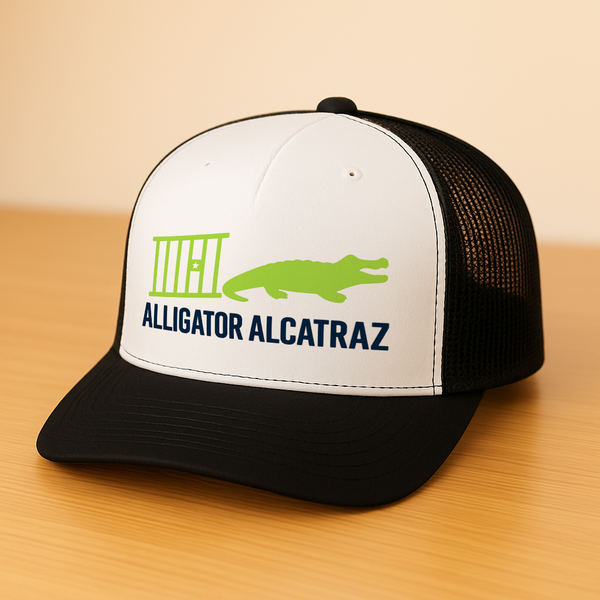 Alligator Alcatraz Trucker Hat - 2